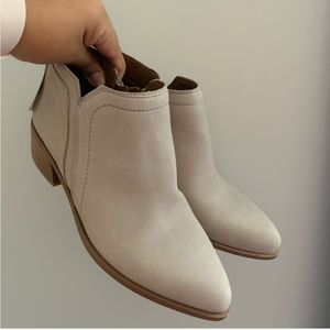 Franco Sarto faux suede ankle boots - 6.5